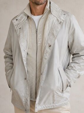 London Fog Men’s Jacket Size XL Very Good Condition Lightweight Zip Front Coat